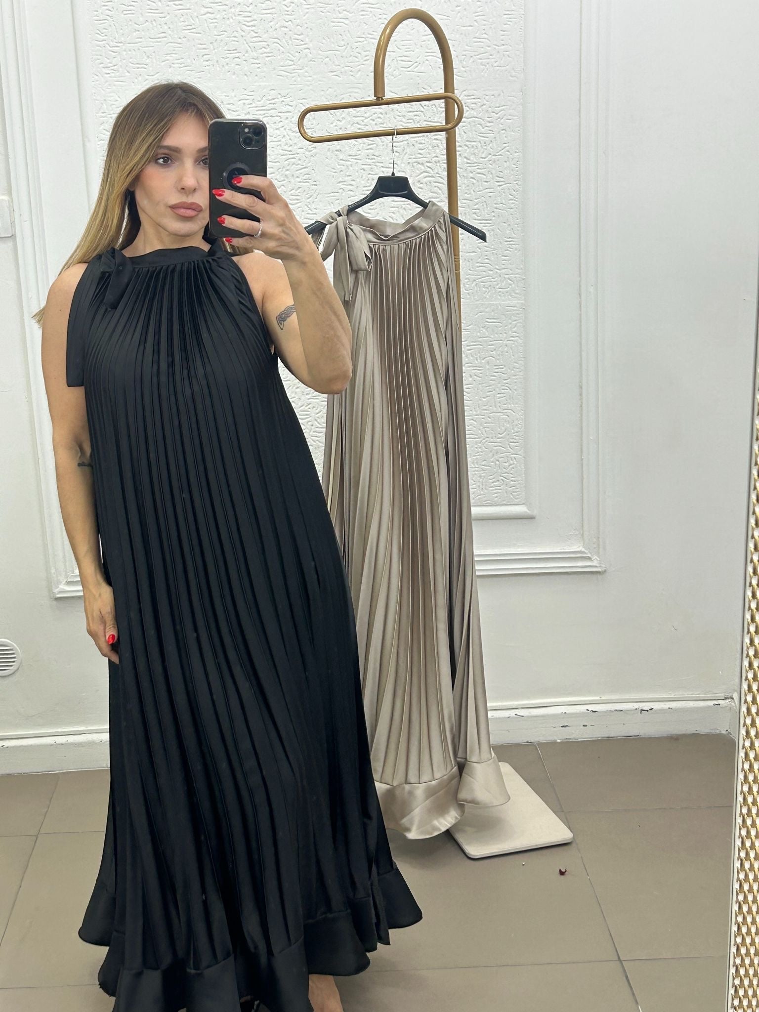 Dress con balze