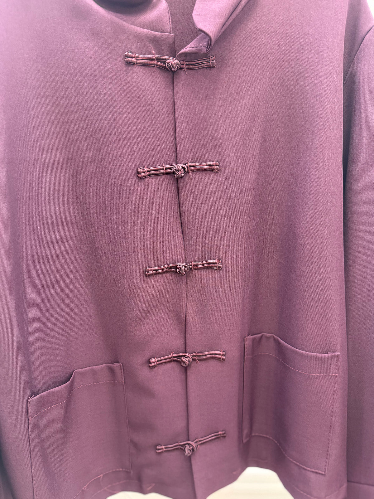 Cord Set con bottoni Coreani
