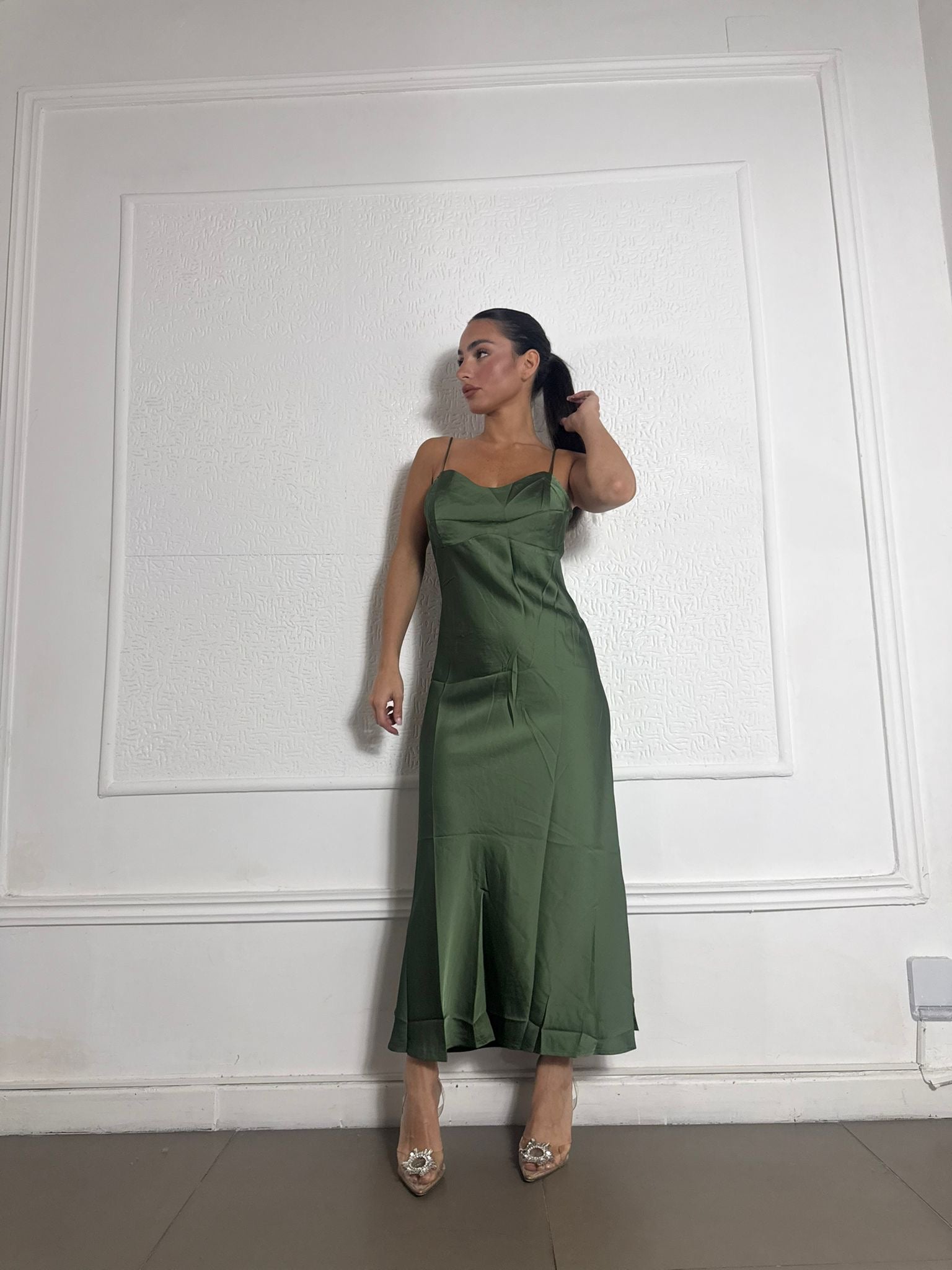 Dress in raso Divina