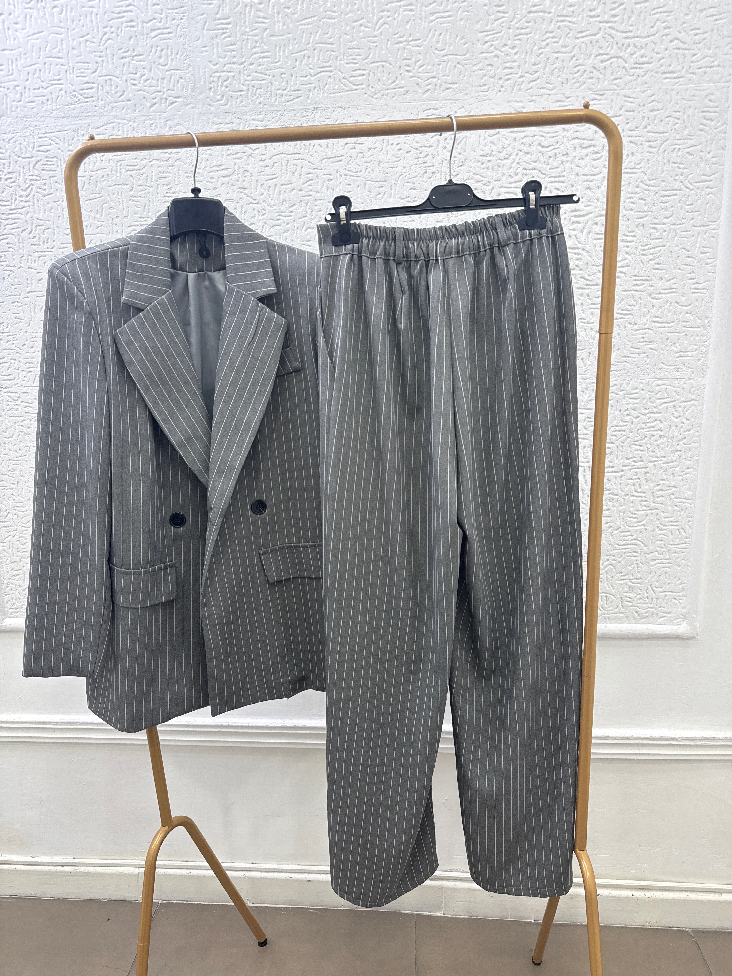 Tailleur Gessato Manhattan