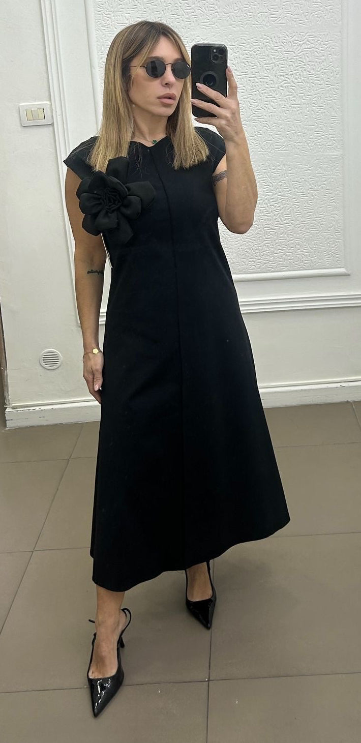 Dress Montecarlo con fiore