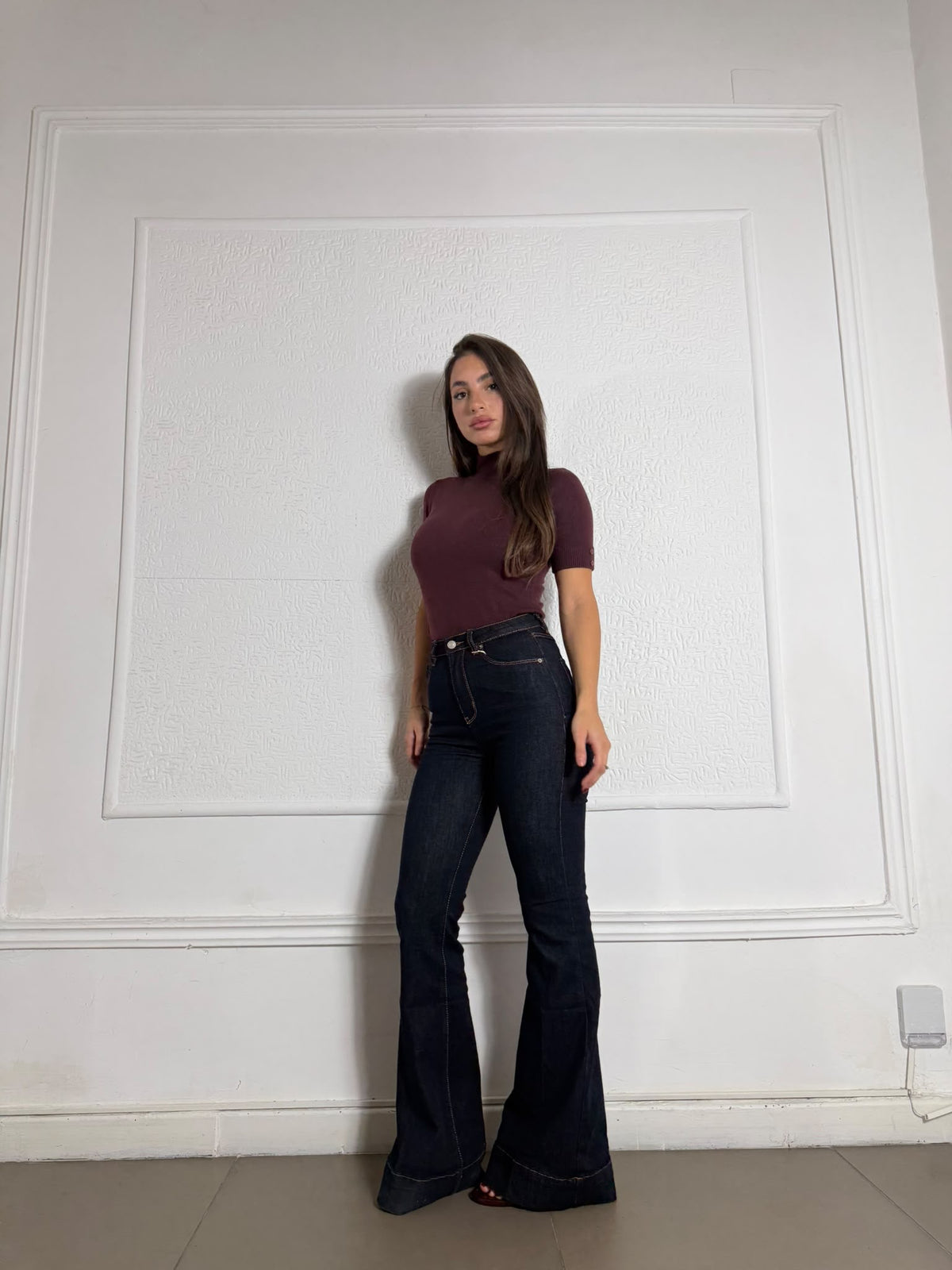 Maglia a mezzo collo Sydney