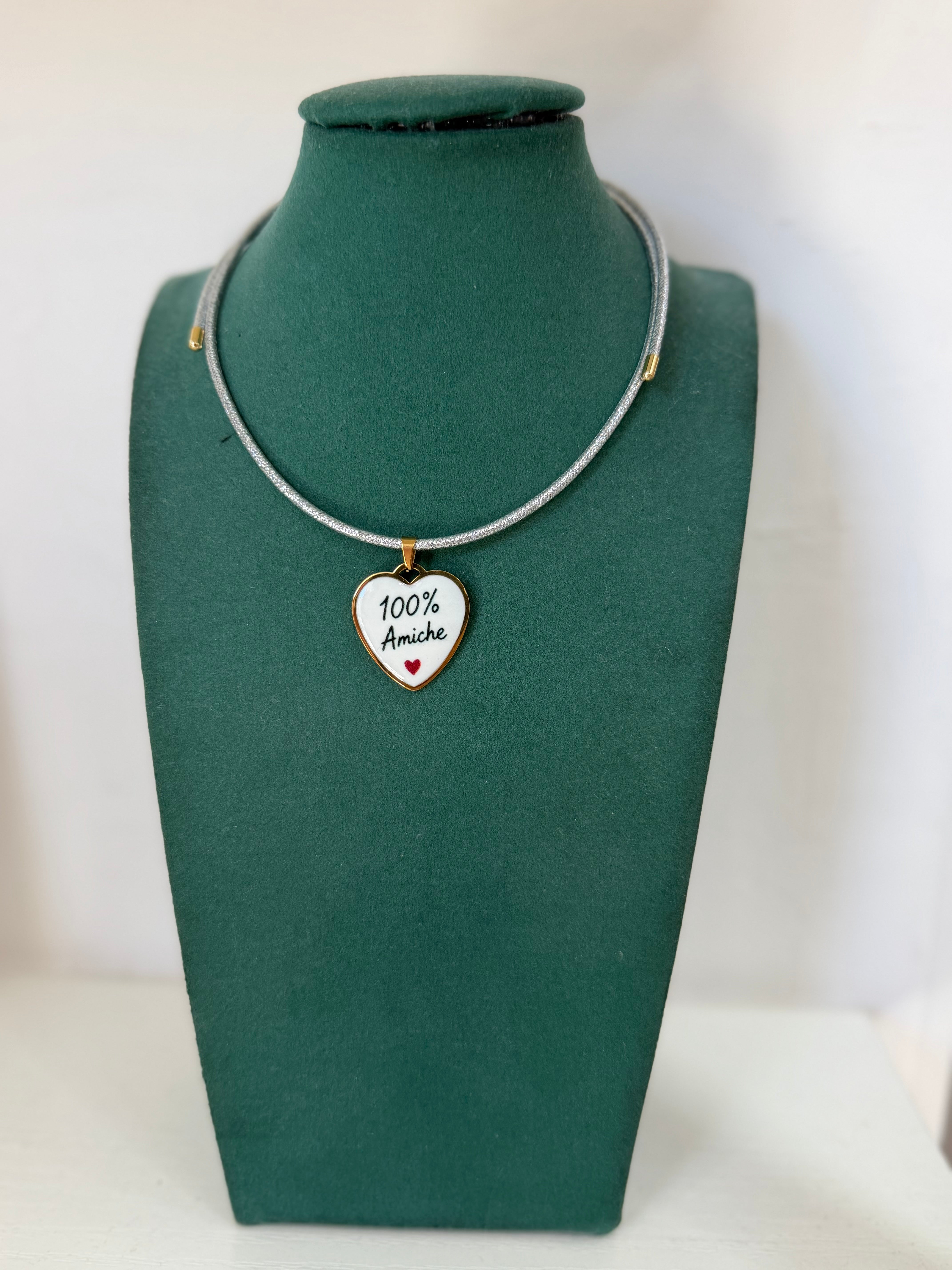 Collana con calamita Amiche