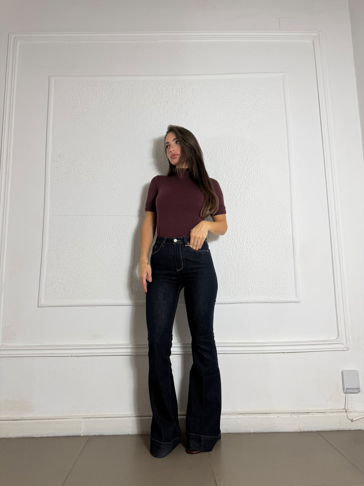 Maglia a mezzo collo Sydney
