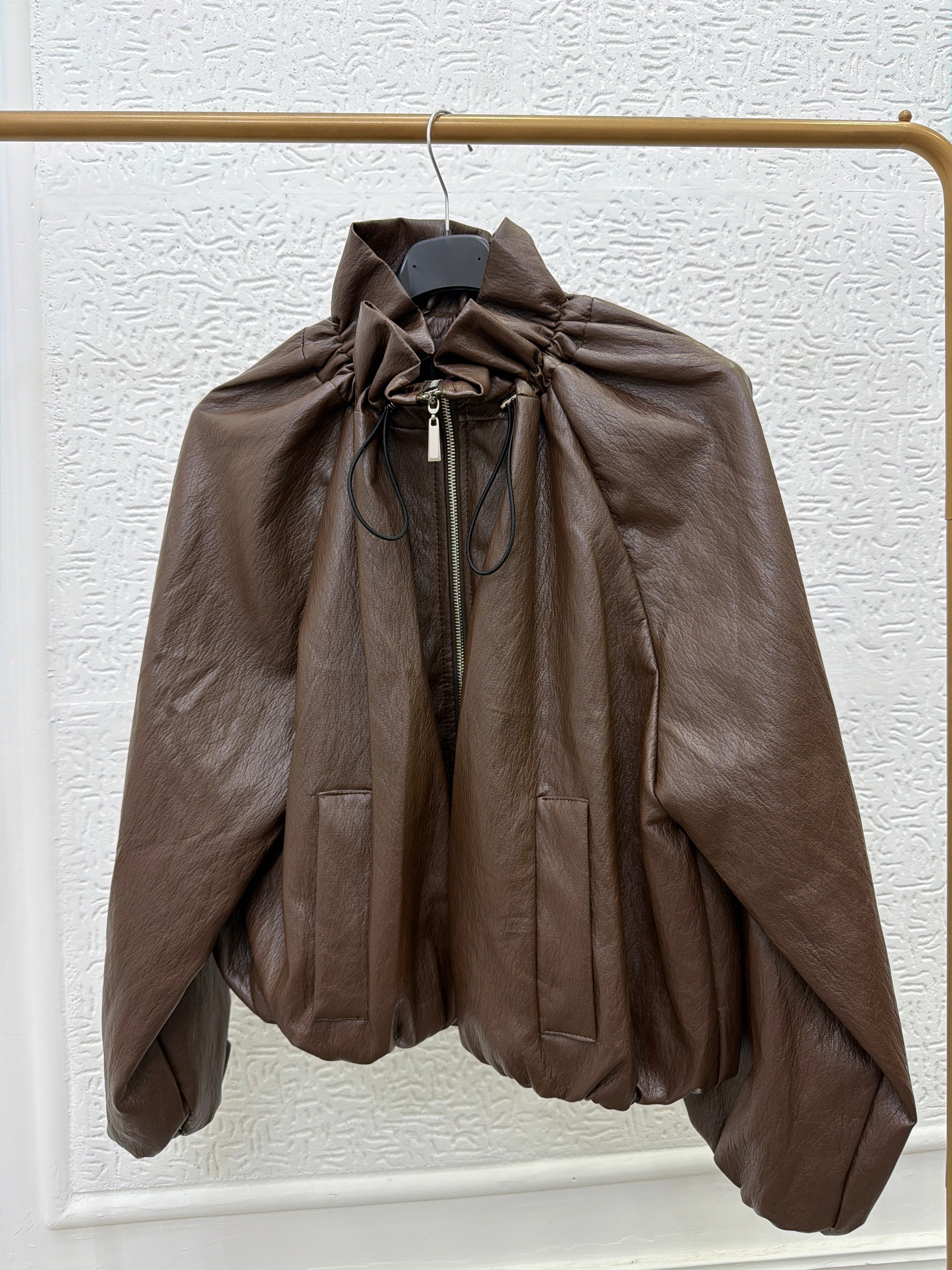 Giubbino ecopelle Sofia