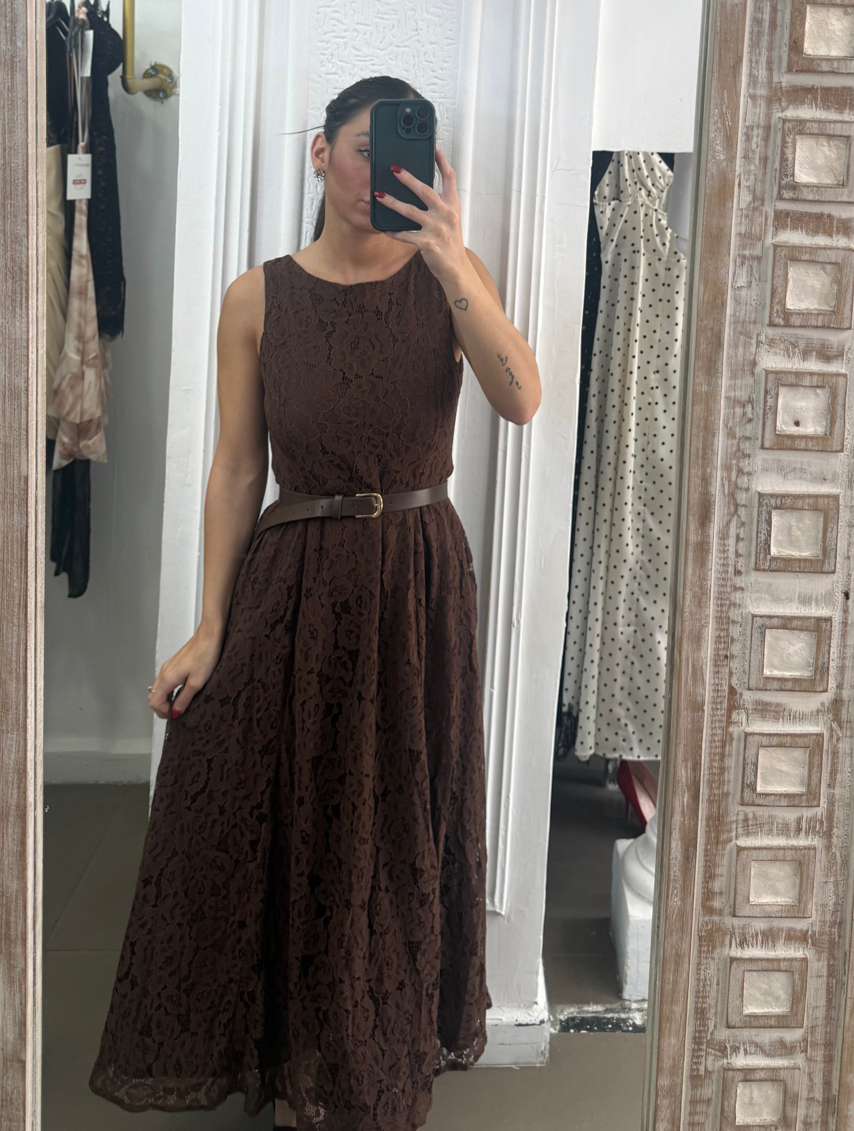 Dress malta in pizzo