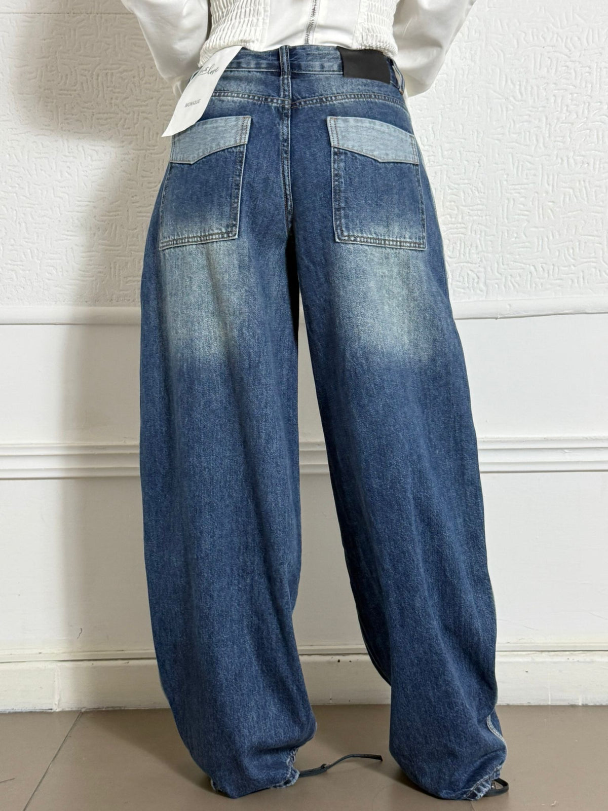 Jeans con riga Manhattan