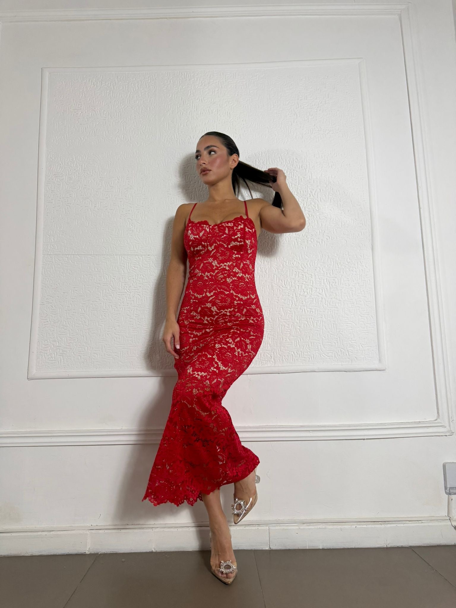 Dress in pizzo Divina