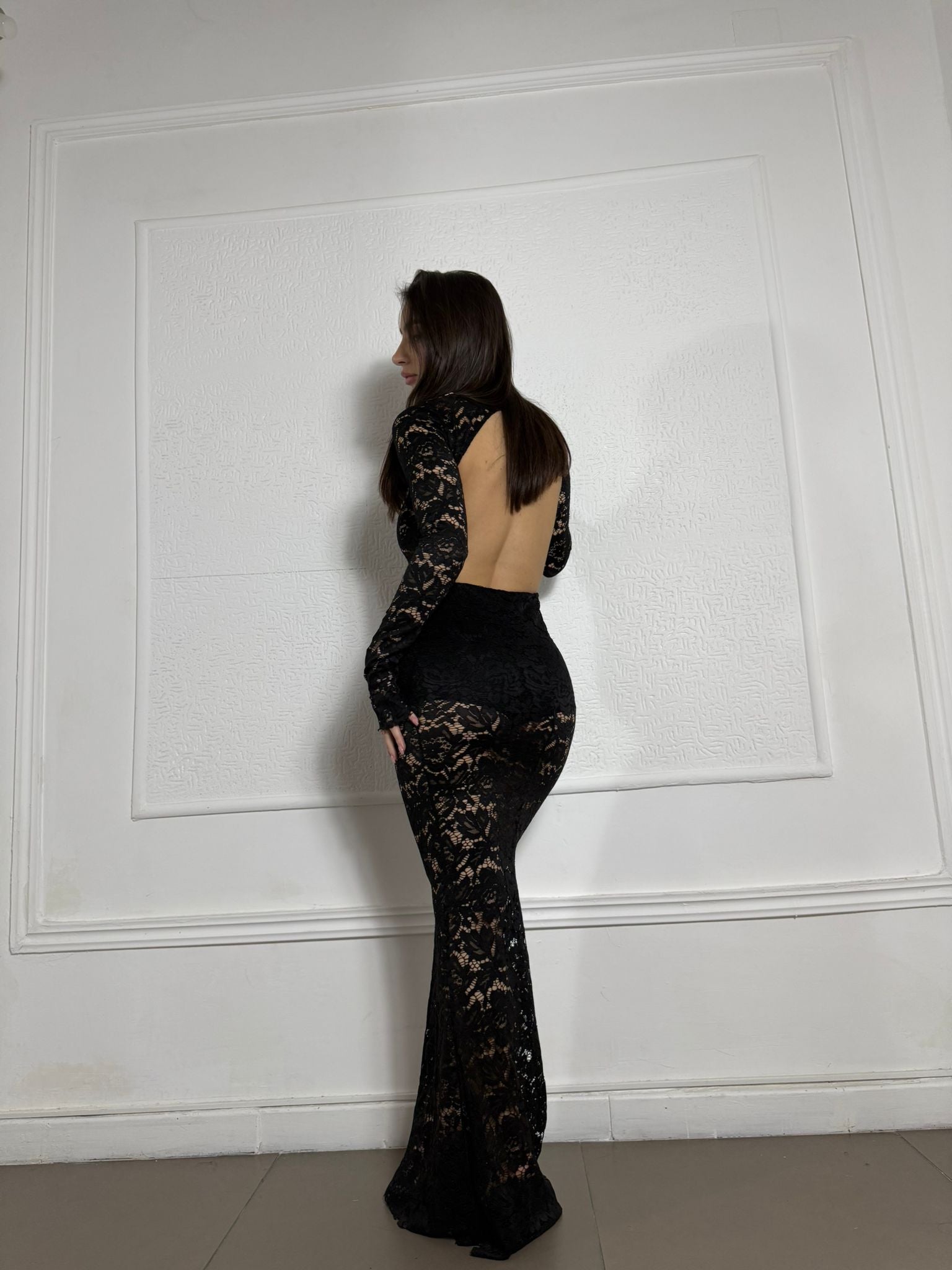 Dress in pizzo Stella