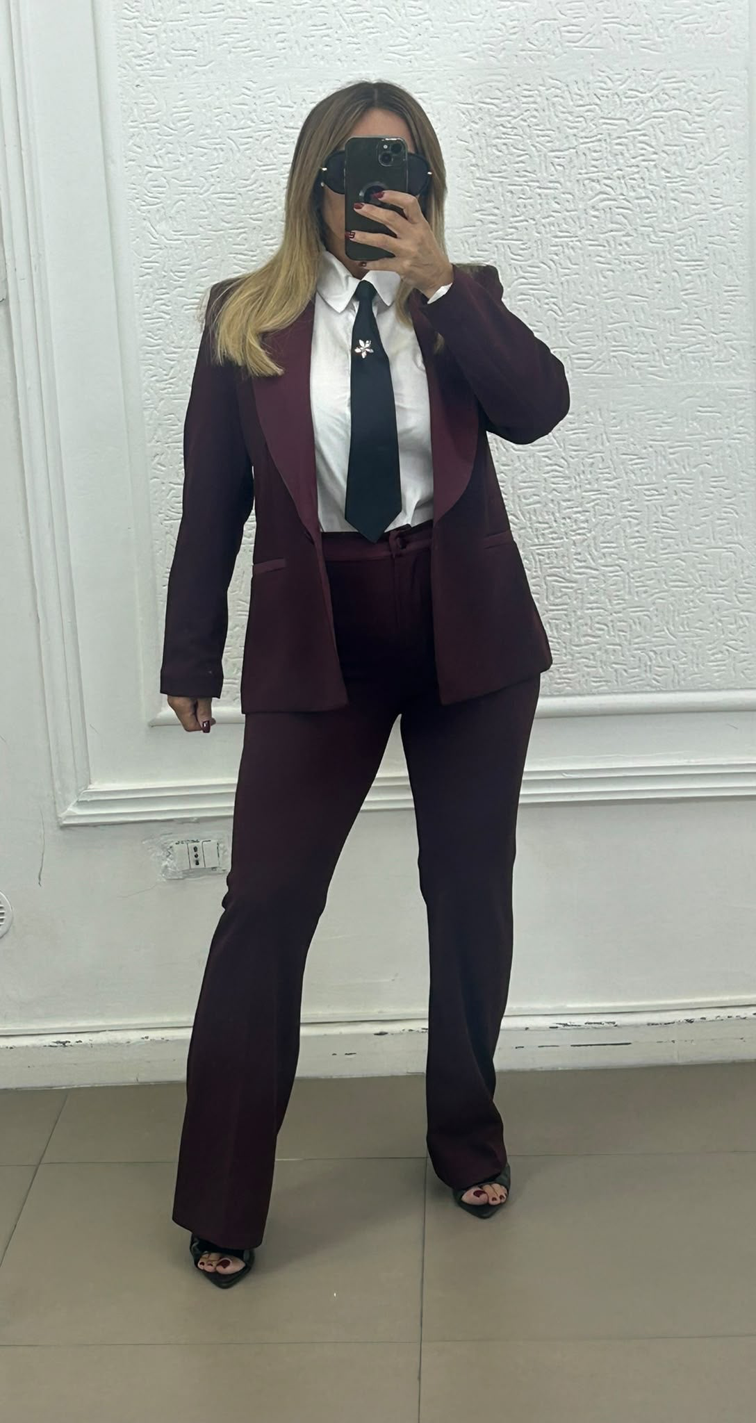 Tailleur a zampa Santiago