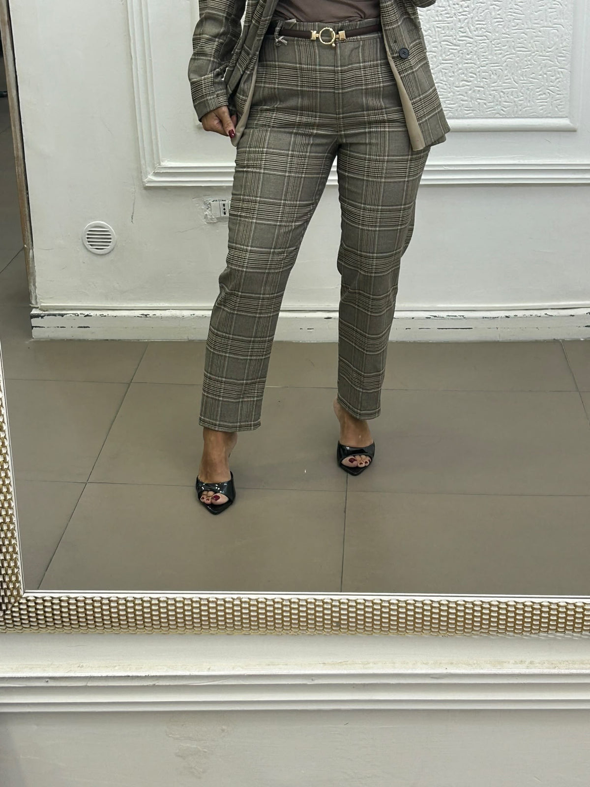 Tailleur a quadri Sydney