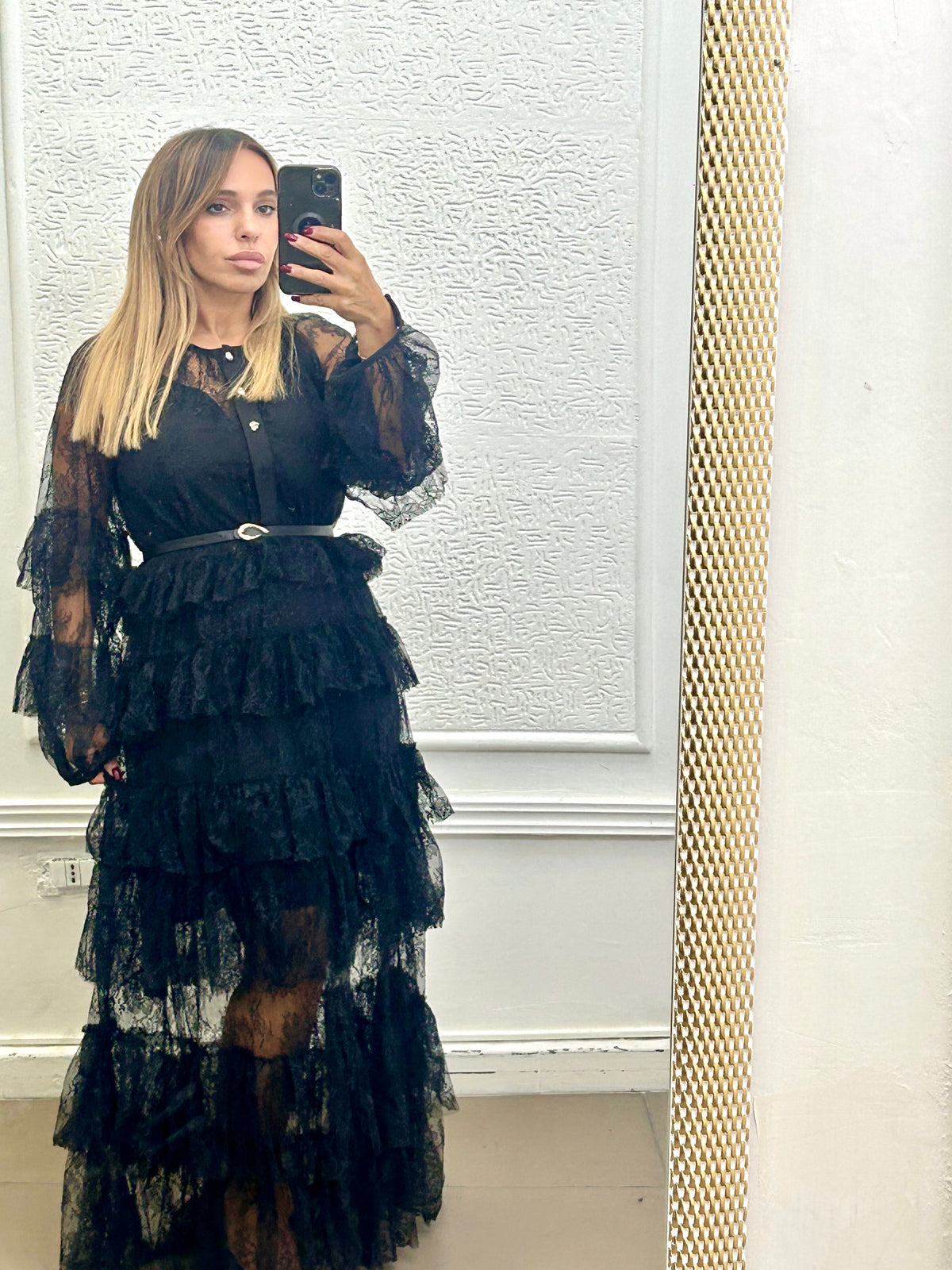 Dress in pizzo Sissi