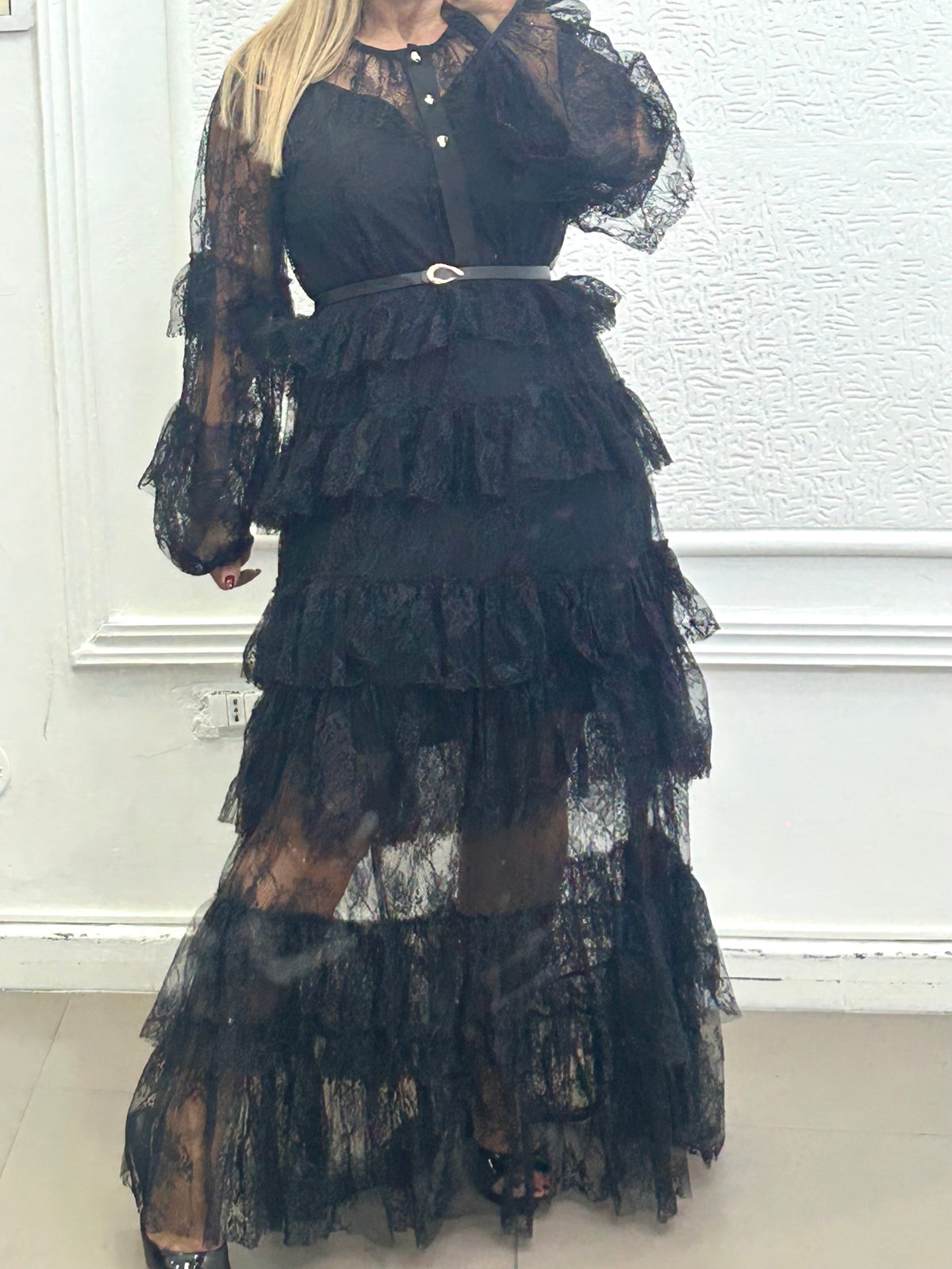 Dress in pizzo Sissi