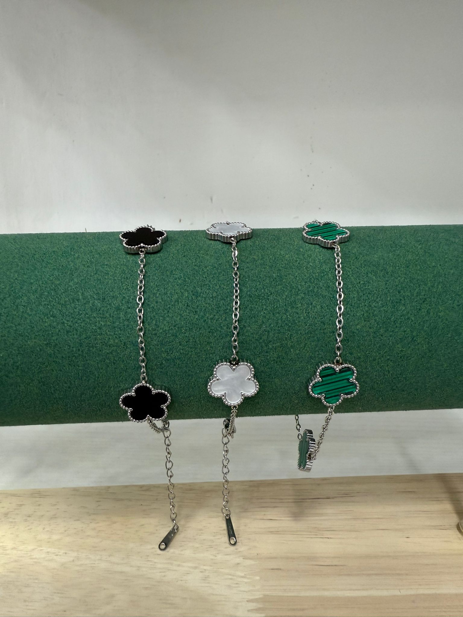 Bracciale Quadrifogli e Tennis