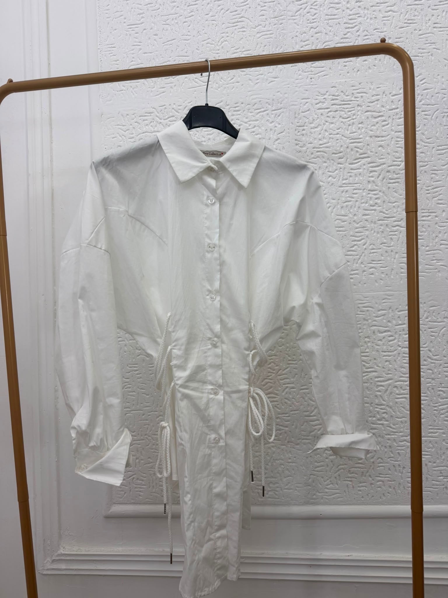 Camicia con stringhe Amour