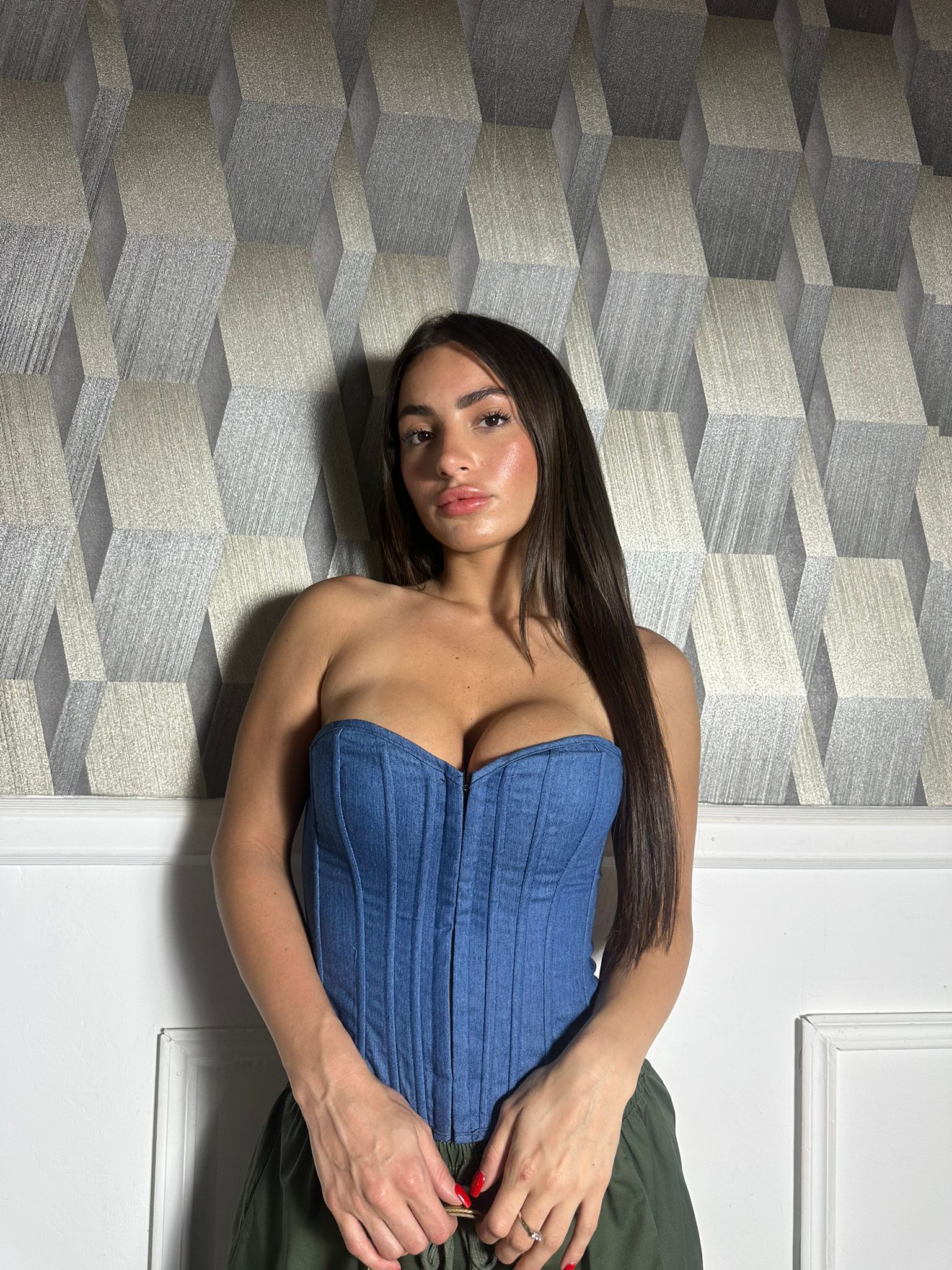 Bustier Denim