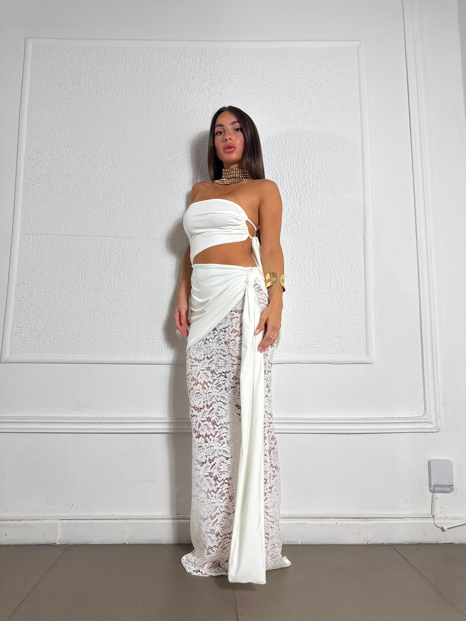 Dress Virginia in pizzo