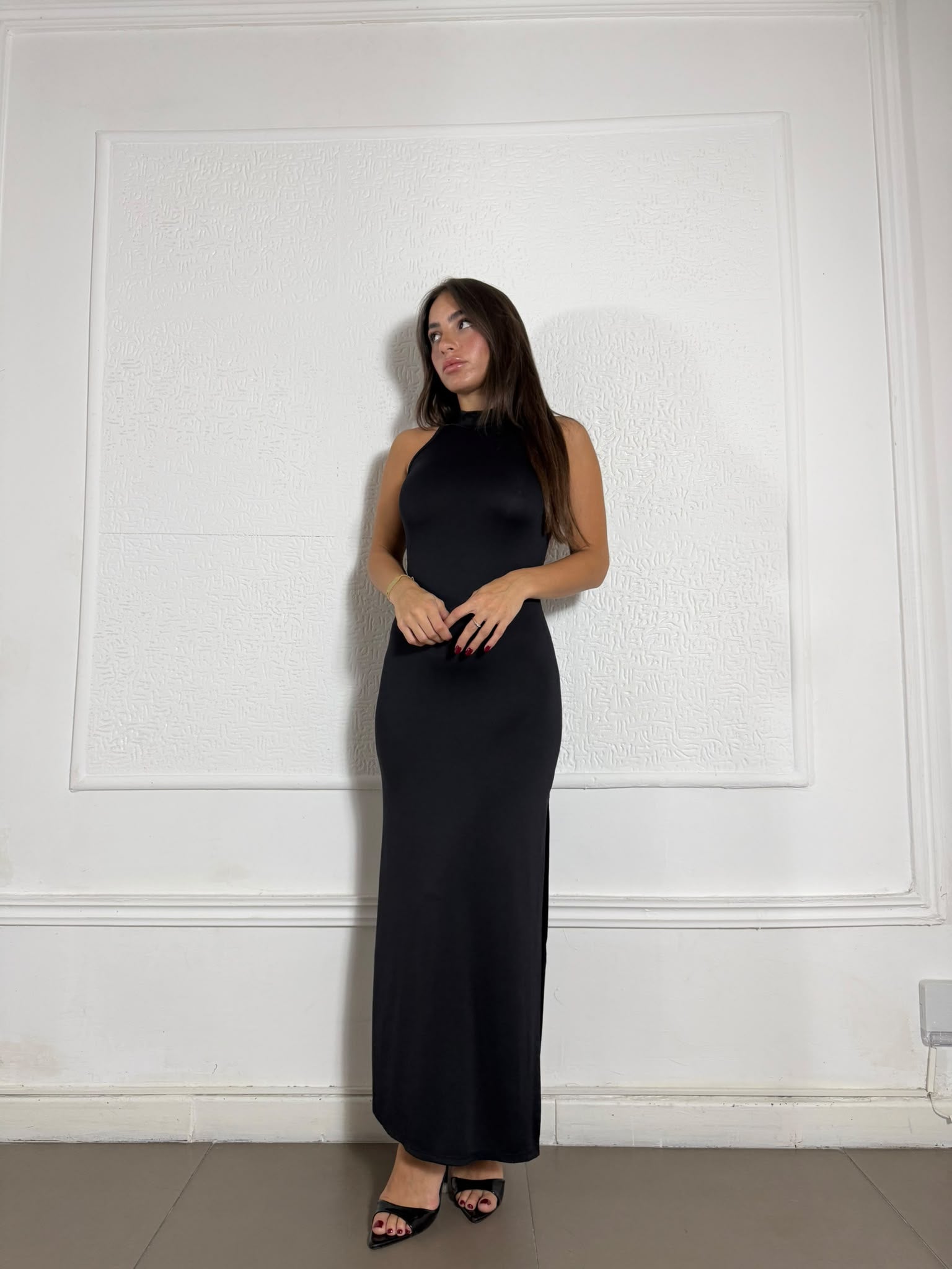 Dress a giromanica Manhattan