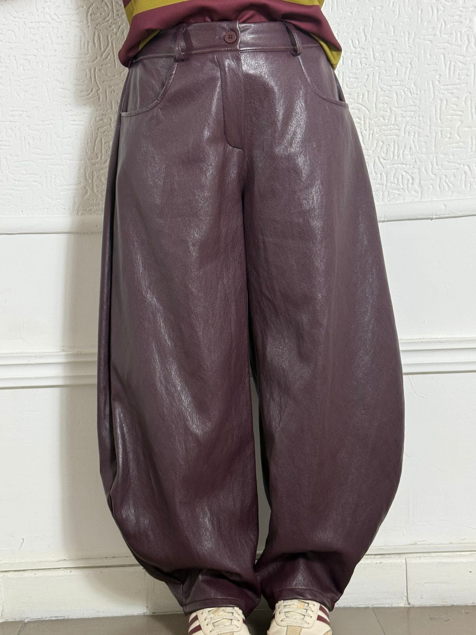 Pantalone in ecopelle Manhattan