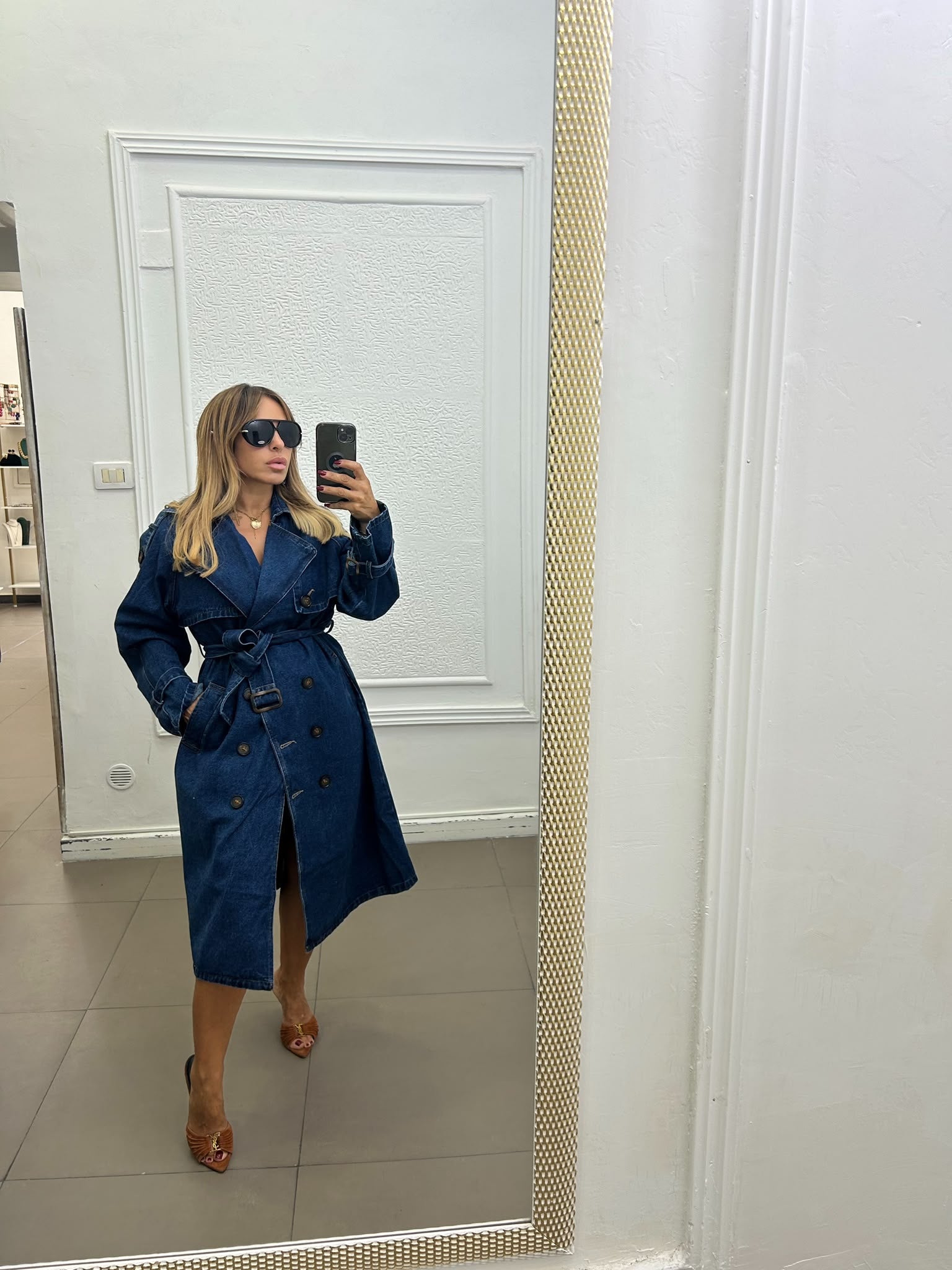 Trench in jeans Manhattan
