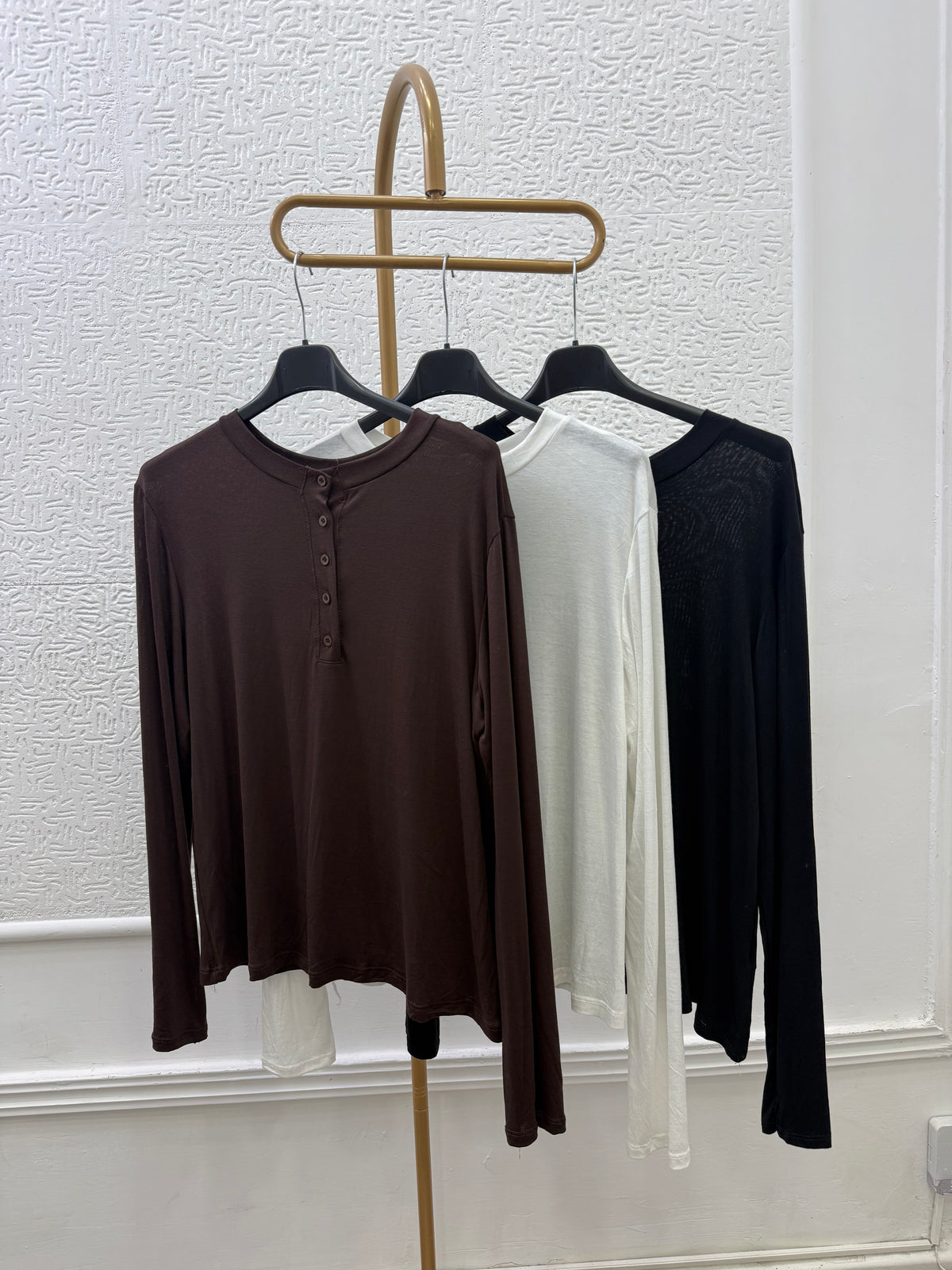 Maglia con bottoncini Manhattan