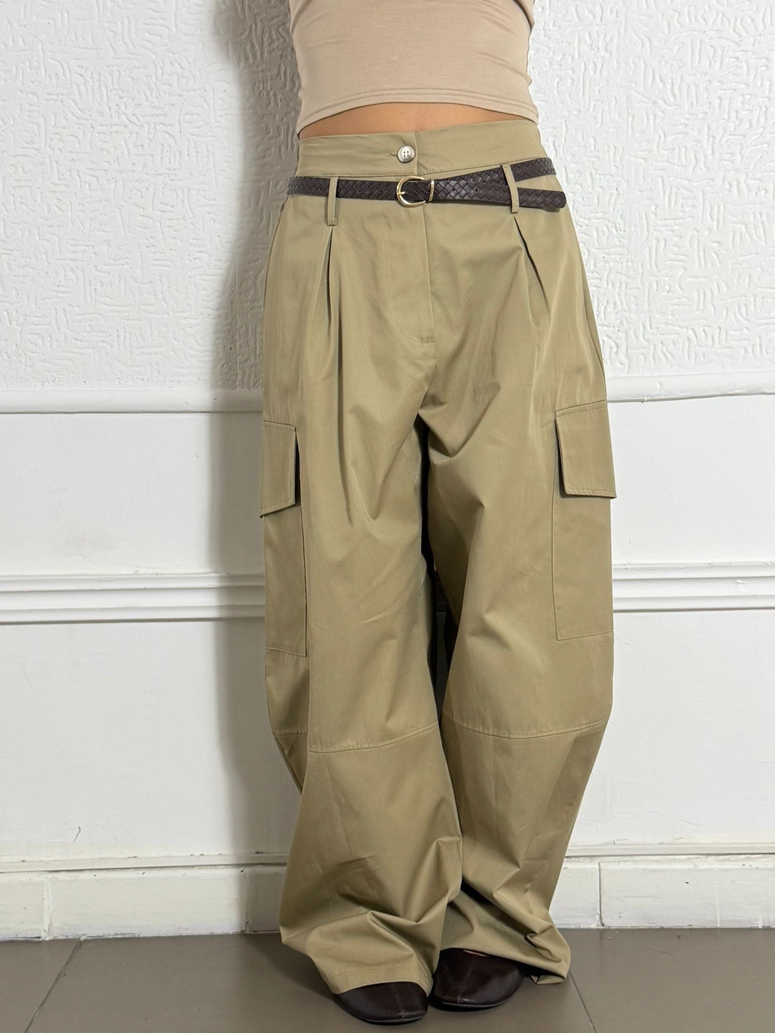 Pantalone Cargo con tasconi Manhattan