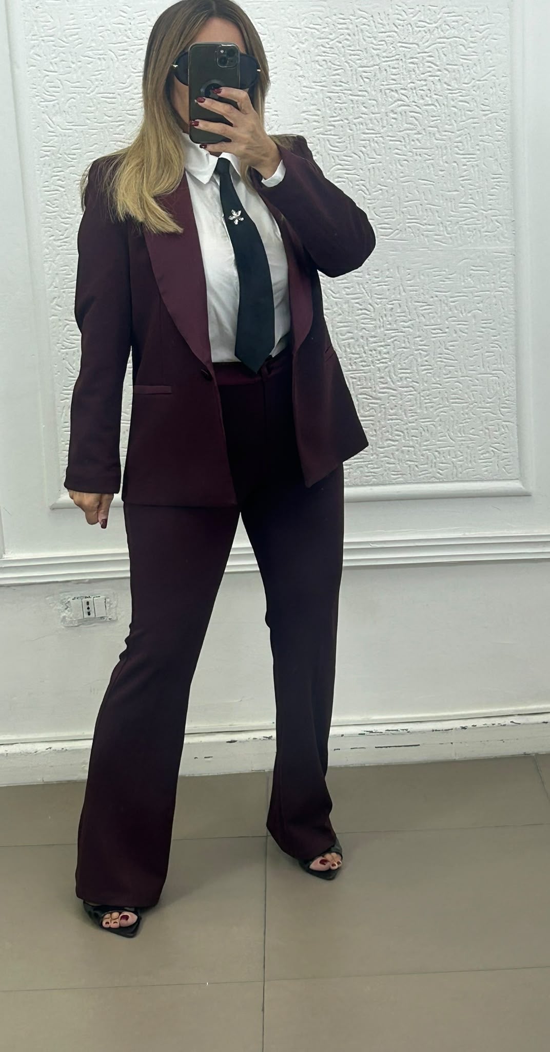 Tailleur a zampa Santiago