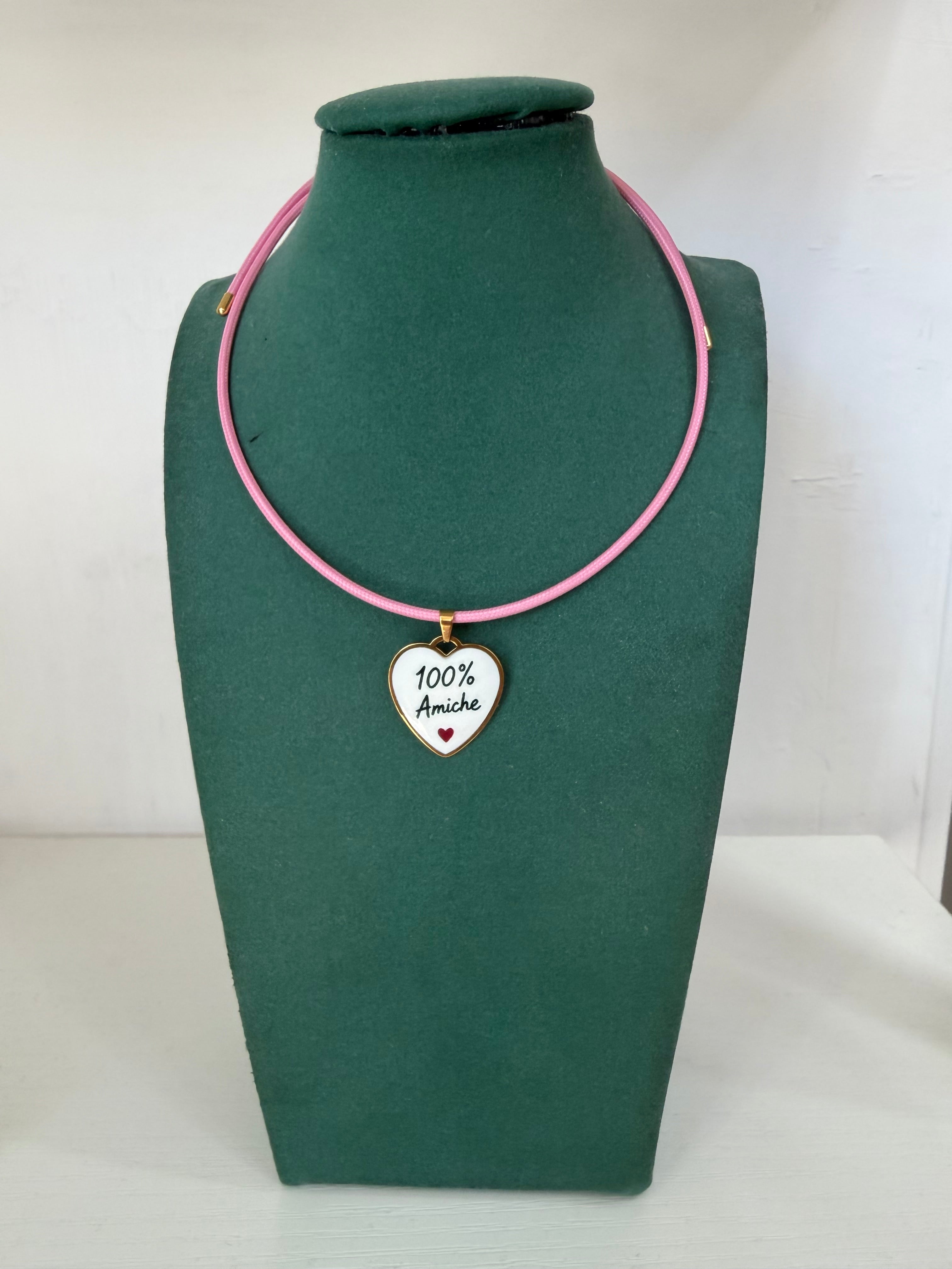 Collana con calamita Amiche