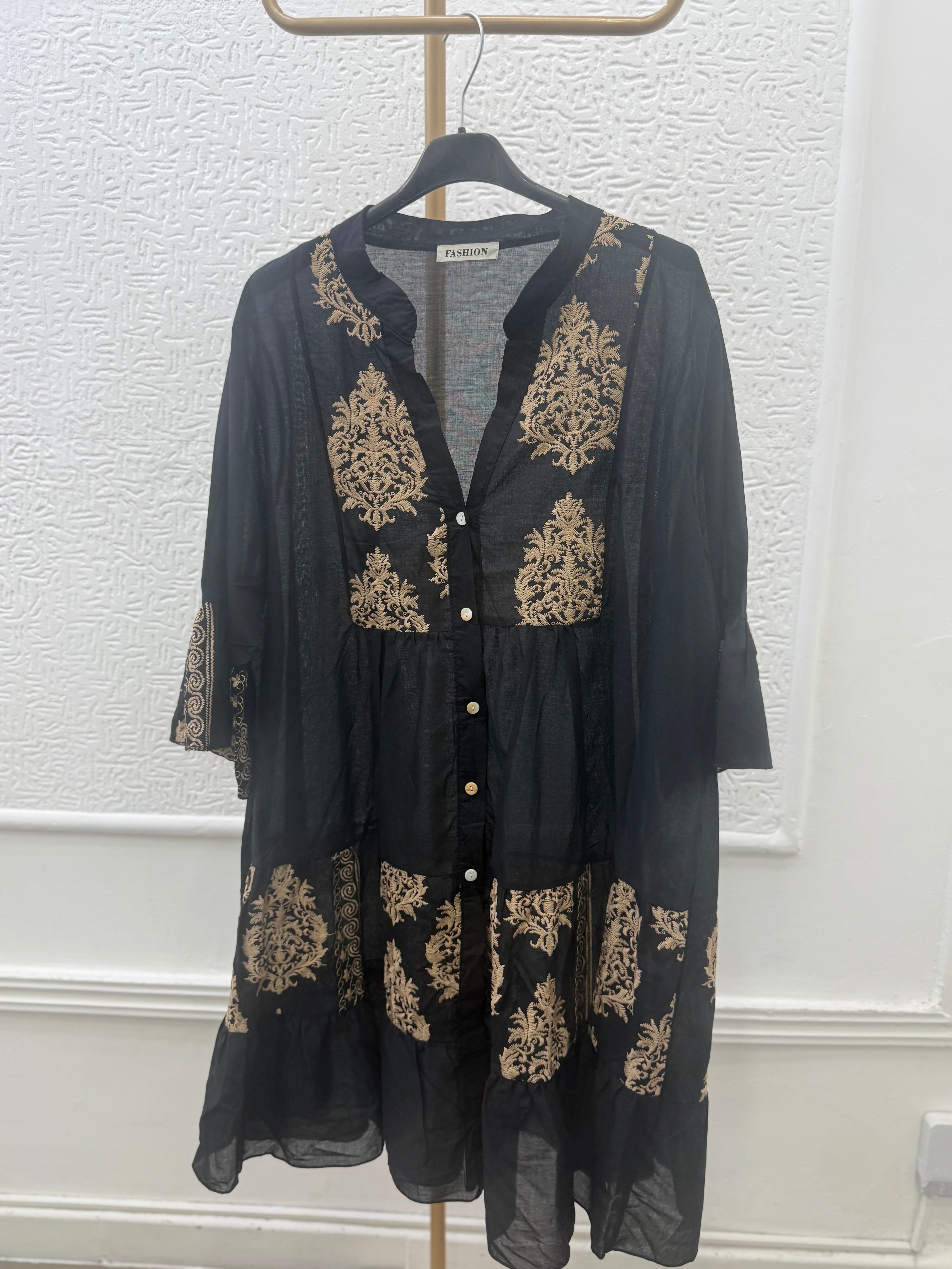 Dress ricamato Capri