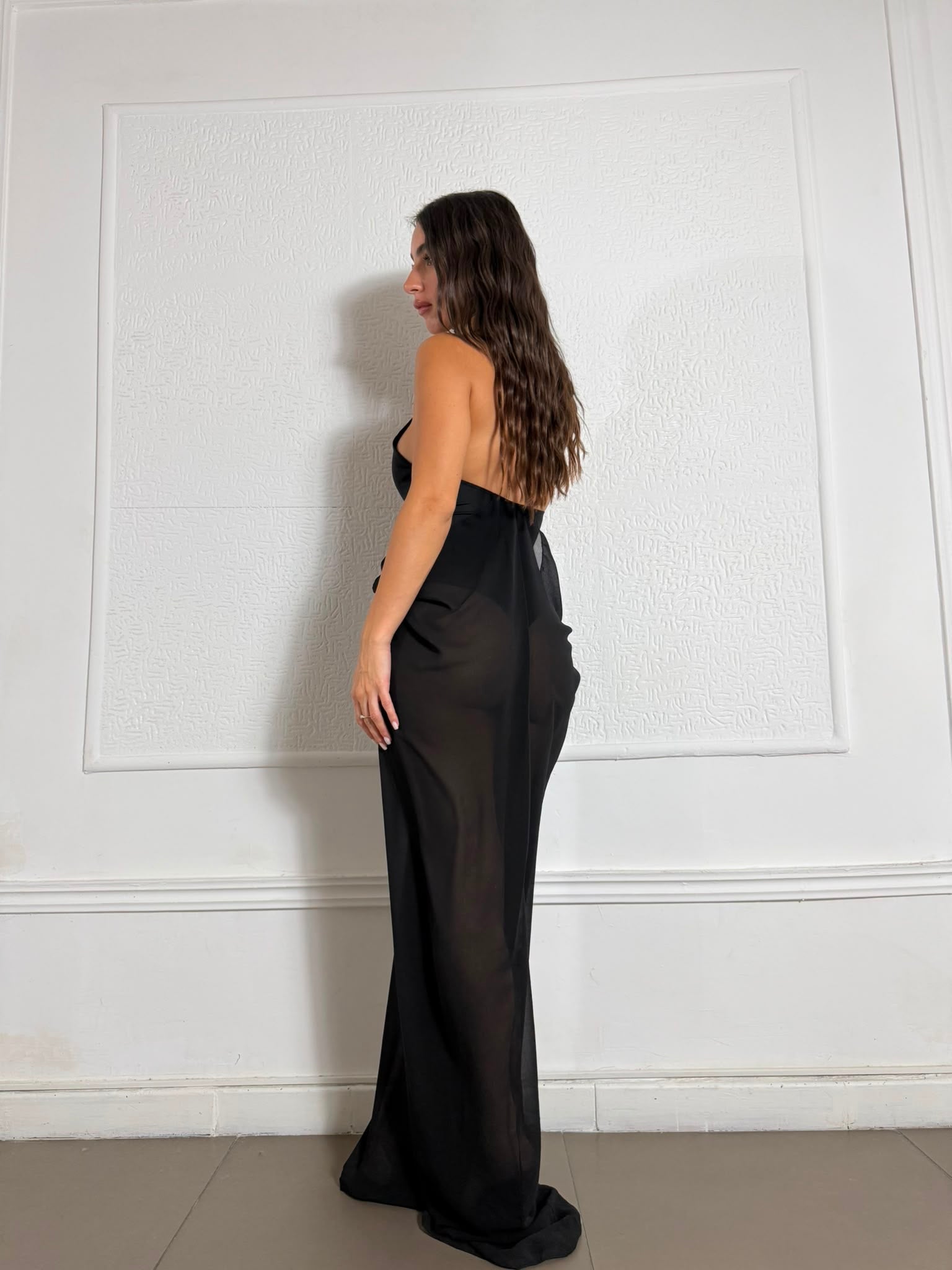 Dress semitrasparente Bonita