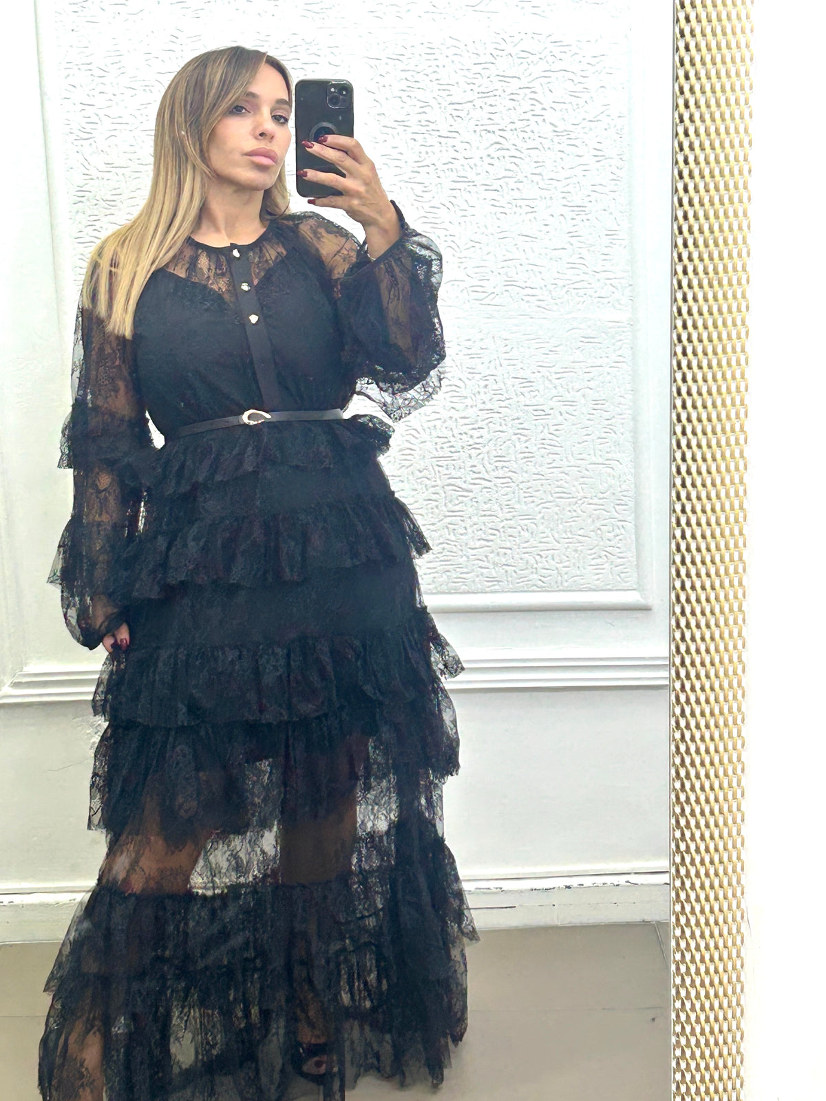 Dress in pizzo Sissi