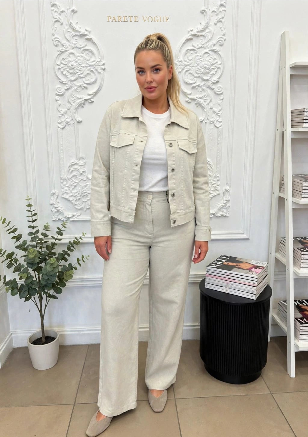 Coordinato in jeans Manhattan
