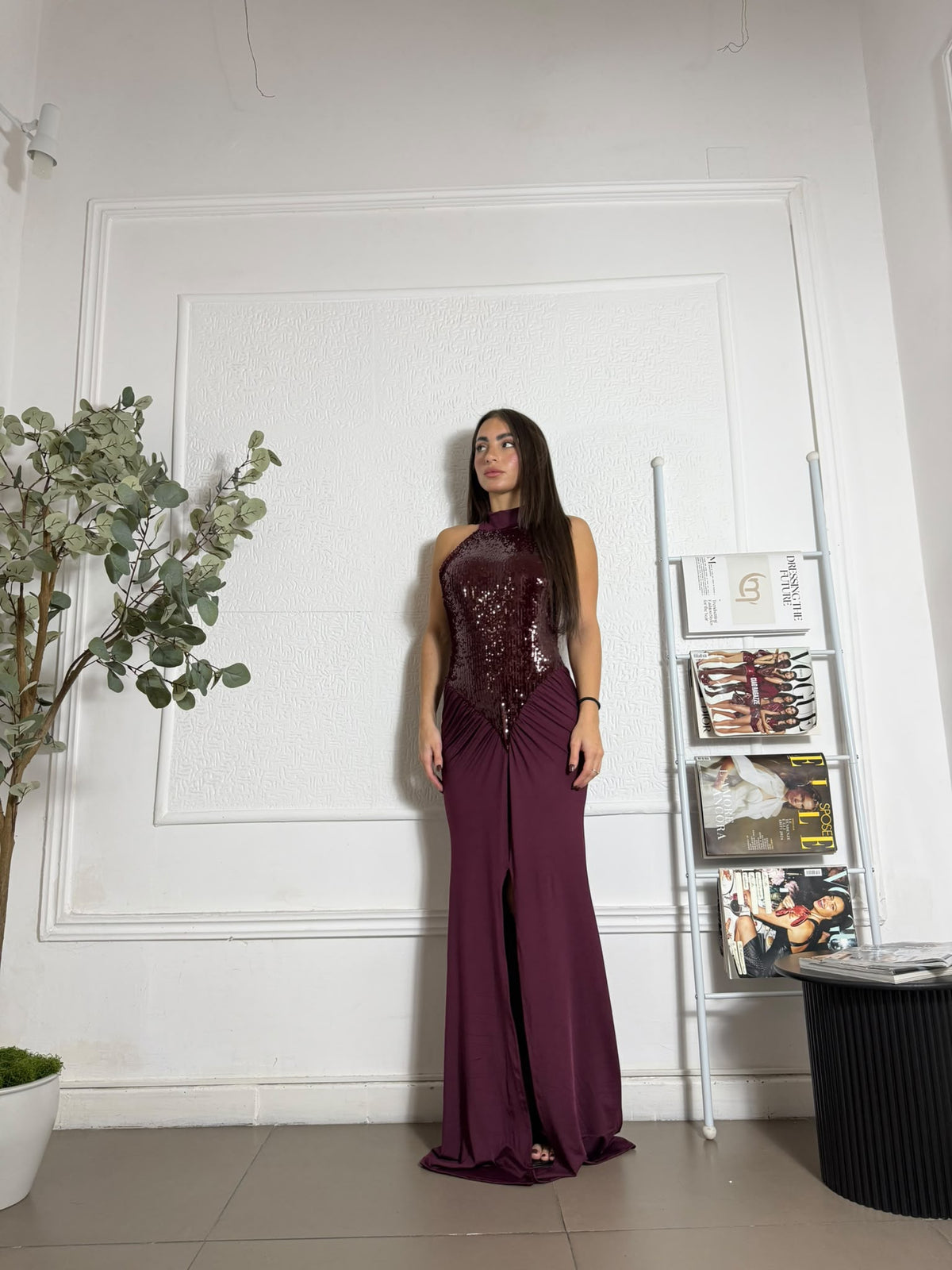 Dress con paillettes Morgan
