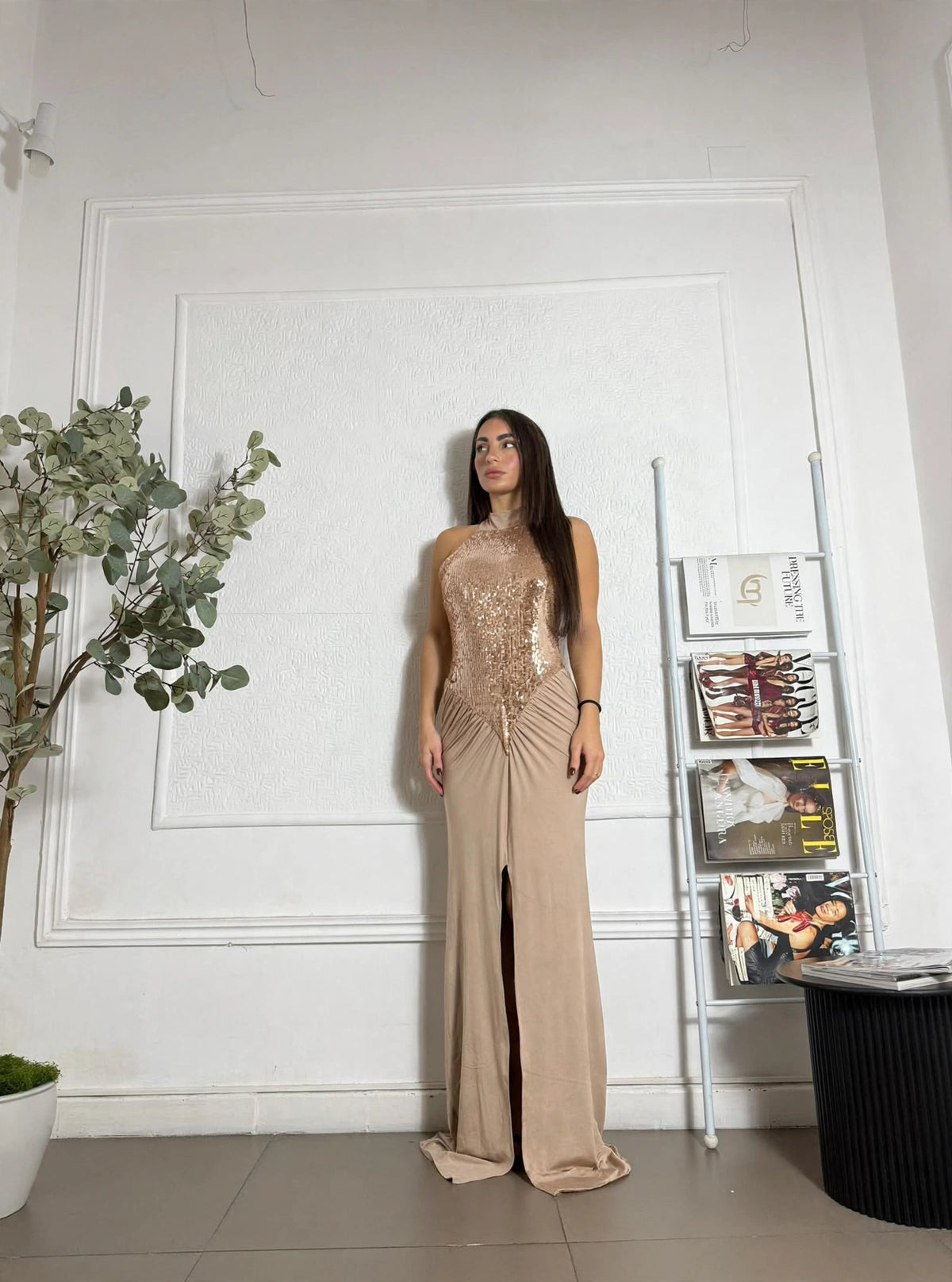 Dress con paillettes Morgan