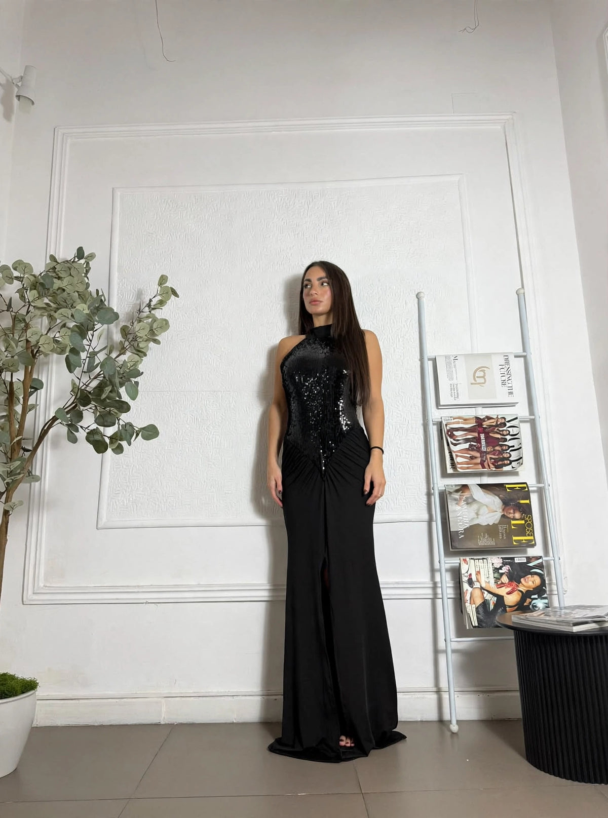 Dress con paillettes Morgan