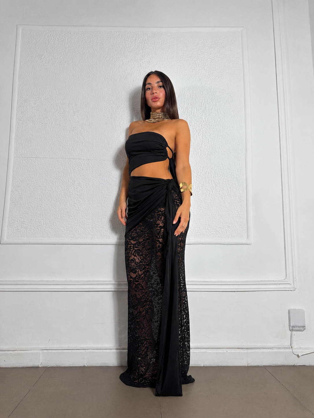 Dress Virginia in pizzo